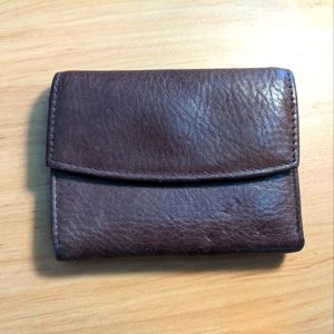 Women's Genuine Leather Tri-Fold Wallet
